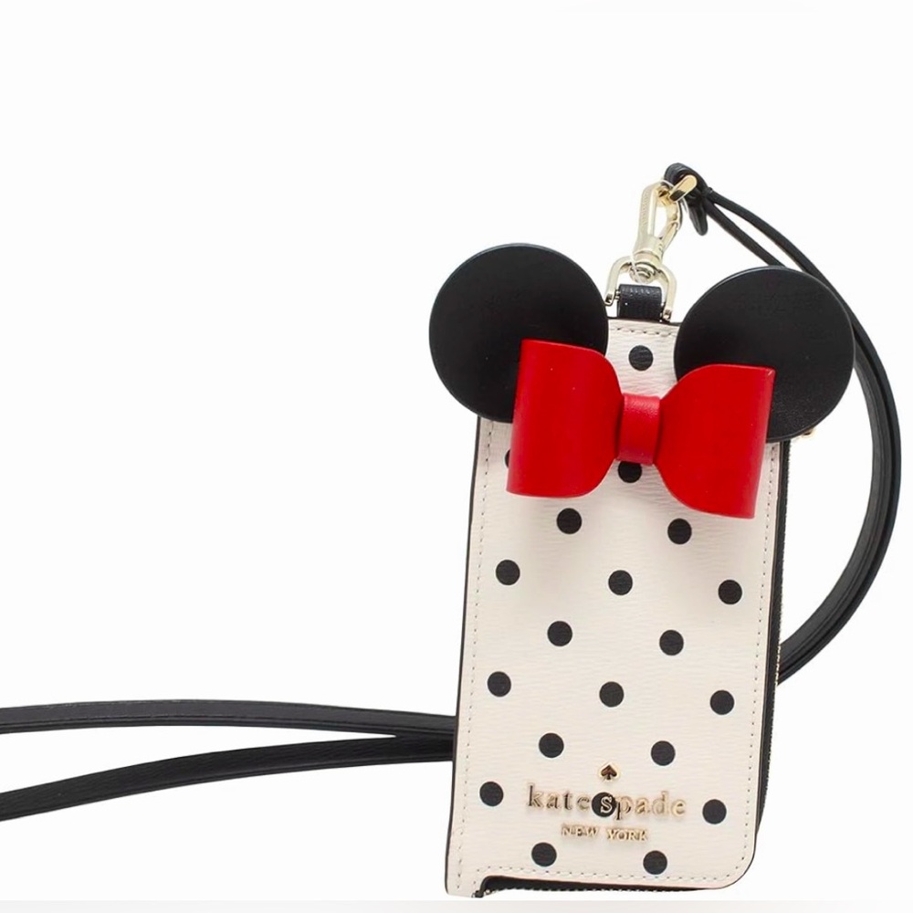 Kate Spade X Disney Minnie Mouse Lanyard - Sold Out | Limited Edition